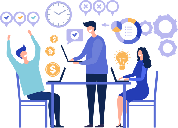 Effective management Organizing work processes with tasks